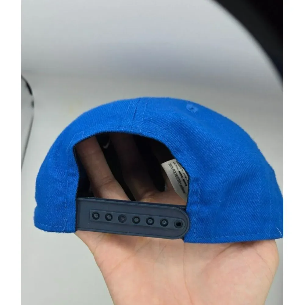 Nike Limitless Spell out Snapback Hat Youth Nike Game Royal‎ Blue & Black 2 Tone